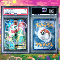 *POP 1* 2014 POKEMON XY PHANTOM FORCES #116 FULL ART/FLORGES EX PSA 1 PR - Image 2
