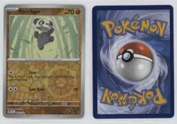 Pancham Reverse Foil Pokemon SV07: Stellar Crown #085 1fi0 - Image 3
