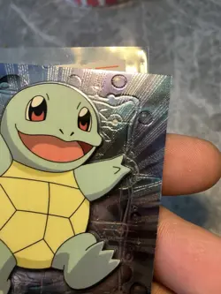 Topps Chrome 2000 Pokemon #07 Squirtle Holo Foil Card - Image 2