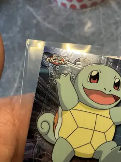 Topps Chrome 2000 Pokemon #07 Squirtle Holo Foil Card - Image 3