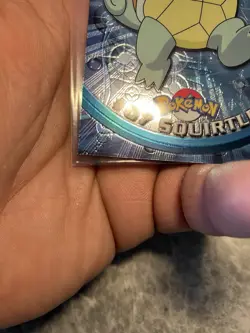 Topps Chrome 2000 Pokemon #07 Squirtle Holo Foil Card - Image 4
