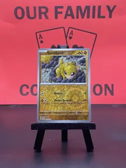 Sandshrew 097/167 Twilight Masquerade Pokemon TCG Reverse Holo Common 2024 NM - Image 1