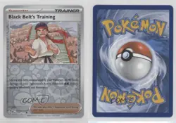 Black Belt's Training Reverse Foil Pokemon Prismatic Evolutions PRE #098 01sb - Image 3