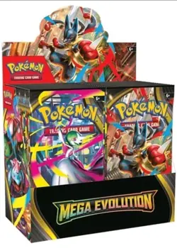 POKEMON MEGA EVOLUTION ENHANCED BOOSTER BOX (PRESALE 9/26!) NEW SEALED - Image 1