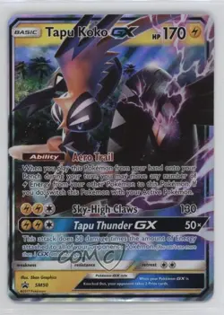 Tapu Koko GX Pokemon Sun & Moon Black Star Promo #SM50 v9t - Image 1