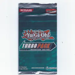 YuGiOh TU07 Turbo Pack BOOSTER SEVEN NEW Factory Sealed - Image 1