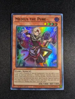 Yugioh - Medius the Pure DUAD-EN008 1st Edition Ultra Rare NM - Image 1