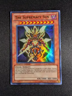 Yugioh - The Supremacy Sun JUMP-EN057 Limited Edition Ultra Rare LP - Image 1