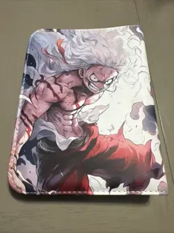 One Piece Trading Card Binder Sleeves for TCG Cards 4 Pocket with 50 Sleeves - Image 2