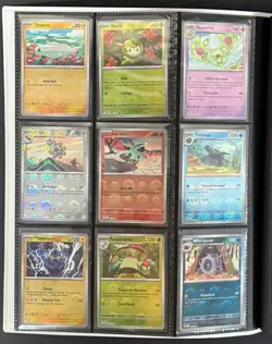 *140-Cards* Pokemon TCG Black Bolt Lot w/ Binder -Master/Poke Balls Holo Reverse - Image 3