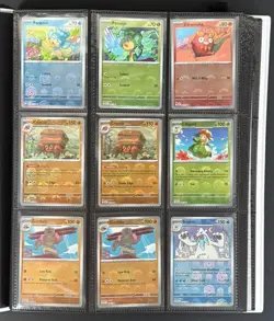 *140-Cards* Pokemon TCG Black Bolt Lot w/ Binder -Master/Poke Balls Holo Reverse - Image 4