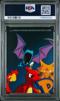 1999 TOPPS POKEMON SERIES 1 CHARACTER CARDS #TV5 STARYU PSA 8 - Image 2