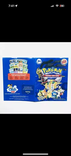 2009 Pokemon Burger King Complete 12 Card Set Platinum Stamp Reverse NM+ - Image 3