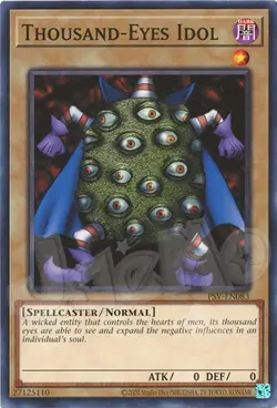 Yugioh - Thousand-Eyes Idol - NM - Plus Free Holo Card - Image 1