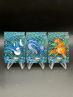 Dratini Dragonair Dragonite Pokemon 2024 Card Database 1 Cracked Ice Holo Peru - Image 1