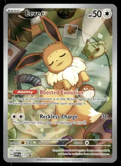 Pokemon TCG SV: Scarlet & Violet Promo Cards #173 Eevee NM - Image 1