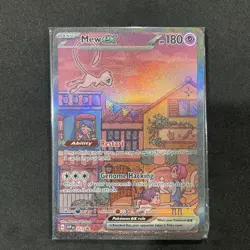Mew ex 053 Sv: Scarlet & Violet Promo Cards Holo Sealed - Image 1