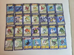 Digimon Cards Assorted Lot of 165 Vintage 1999-2002 - Image 2