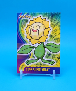 Pokemon Card - Sunflora #192 - Johto Series - Topps - Image 1