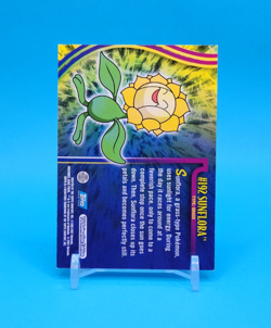 Pokemon Card - Sunflora #192 - Johto Series - Topps - Image 3
