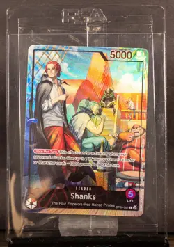 Shanks 2024 One Piece 2025 PSA Magazine July OP09-001 Promo Card - Image 1