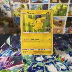 Pokemon - Pikachu Holo - 028/078 - SWSH Pokemon GO - Promo Card - Sealed - Image 1