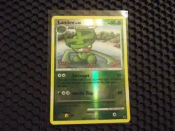 Pokemon Card TCG Lombre LV.30 52/127 Platinum Reverse Holo 2009 LP - Image 1