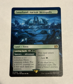 Zanarkand, Ancient Metropolis (Borderless) MTG Final Fantasy Regular - Image 1