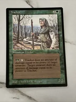 MTG - Tracker - The Dark - NM English Magic 1994 - Image 1