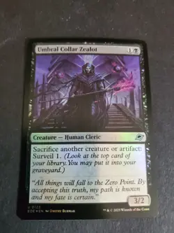 FOIL Umbral Collar Zealot - Edge of Eternities - EOE MTG NM - Image 1