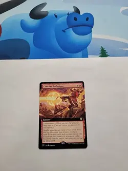 MTG - Creative Technique (Extended Art) Commander 2021 Regular Rare #376 - Image 1