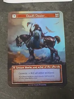 Sorcery Contested Realm Alpha Death Dealer Foil- Unique foil 1/248 - Image 1