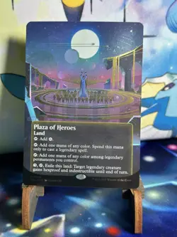 Plaza of Heroes (0168) Edge of Eternities: Stellar Sights Borderless Galaxy Foil - Image 1