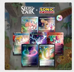 MTG 💎 Secret Lair x Sonic: Chasing Adventure Foil ✨Edition INHAND - Image 1