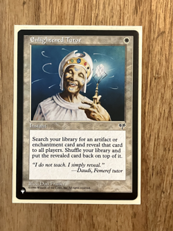 Enlightened Tutor The List Reprints Regular MTG Excellent Condition - Image 4