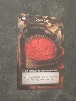 Sorcery contested realm alpha alternate art curio- Scarce- Few Printed Low Pop - Image 3