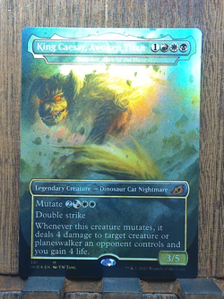 King Caesar, Awoken Titan - Snapdax, Apex of the Hunt (BORDERLESS FOIL) IKORIA - Image 2