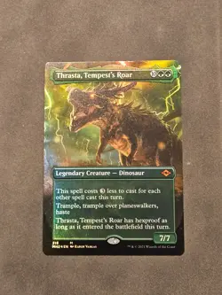 mtg Thrasta, Tempest's Roar Borderless Foil NM - Image 1