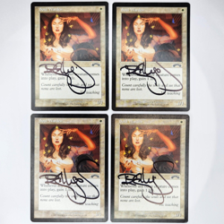SIGNED PLAYSET SOUL WARDEN EXODUS MP MTG - Image 1