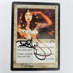SIGNED PLAYSET SOUL WARDEN EXODUS MP MTG - Image 3