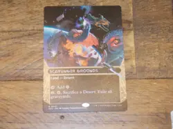 MTG Borderless Scavenger Grounds x1 Rare EoE Low S&H Read Description - Image 1