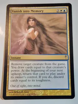 Vanish into Memory 133/155 Magic The Gathering MTG - Image 1