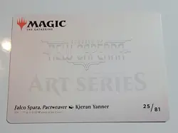 Falco Spara, Pactweaver 25/81 Art Series Magic The Gathering MTG - Image 2