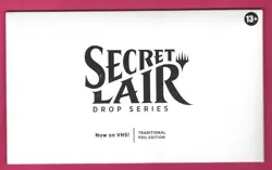 MTG Secret Lair Now on VHS! [SEALED FOIL] Magic the Gathering - Image 1