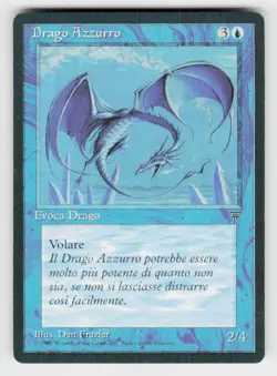Legends (Italian) Azure Drake (Drago Azzurro) - Image 1