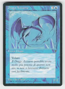 Legends (Italian) Azure Drake (Drago Azzurro) - Image 1
