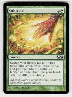 Magic 2011 (M11) #168 Cultivate - Image 1