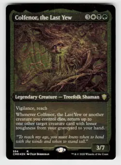 Commander Legends #594 Colfenor, the Last Yew (Foil Etched) Foil - Image 1