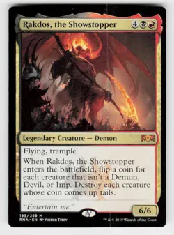 Ravnica Allegiance #199 Rakdos, the Showstopper - Image 1