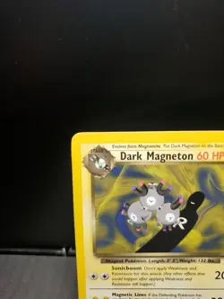 Pokemon TCG Dark Magneton 28/82 Team Rocket Vintage Non Holo WOTC 1999-2000 LP- - Image 2